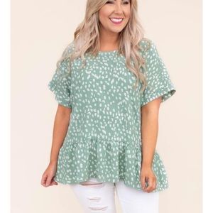 Chic soul “leopard” top